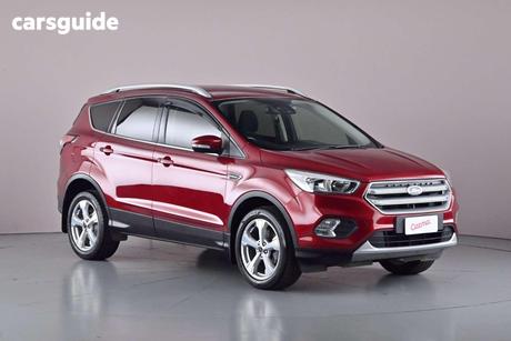 Red 2019 Ford Escape Wagon Trend (Fwd)