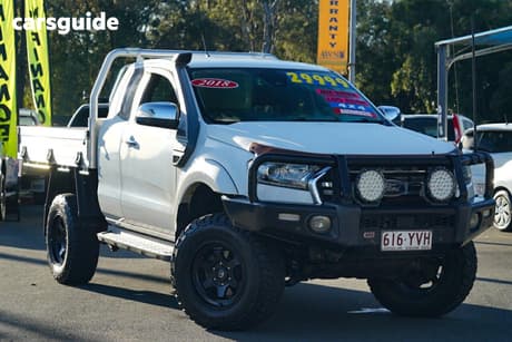 White 2018 Ford Ranger Super Cab Utility Xlt 3.2 (4X4)
