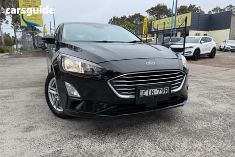 Black 2019 Ford Focus Hatchback Trend