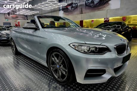 Silver 2016 BMW M235I Convertible M235I