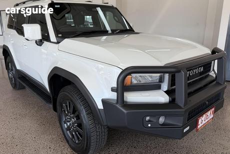 White 2025 Toyota Landcruiser Prado Wagon Gxl