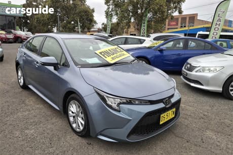 Grey 2021 Toyota Corolla Sedan Ascent Sport