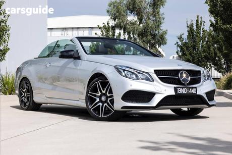 Silver 2016 Mercedes-Benz E250 Cabriolet
