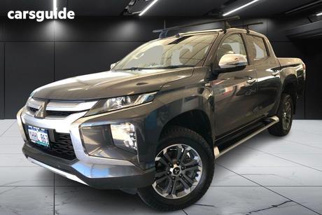 Grey 2021 Mitsubishi Triton Double Cab Pick Up Glx-R (4X4)