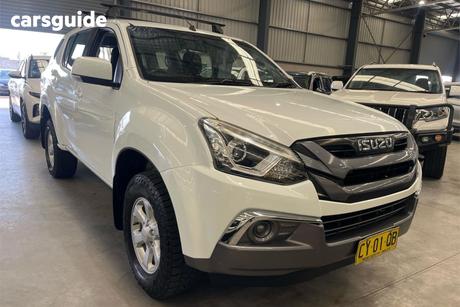 White 2021 Isuzu MU-X Wagon Ls-M (4X4)