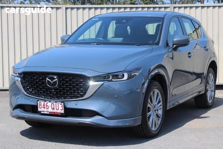 Grey 2023 Mazda CX-5 Wagon Akera (Awd)