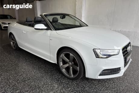 White 2016 Audi A5 Cabriolet 1.8 Tfsi