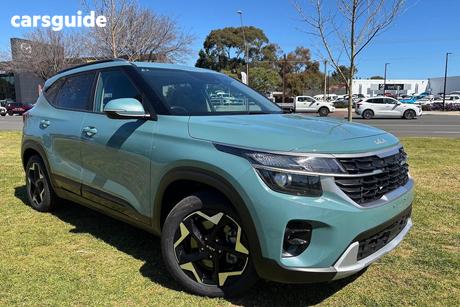 Blue 2023 Kia Seltos Wagon Sport+ (Awd)
