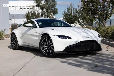 White 2022 Aston Martin Vantage Coupe