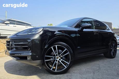 Black 2023 Porsche Cayenne Wagon