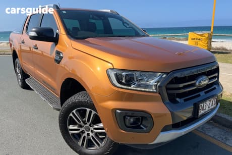 Orange 2020 Ford Ranger Double Cab Pick Up Wildtrak 2.0 (4X4)