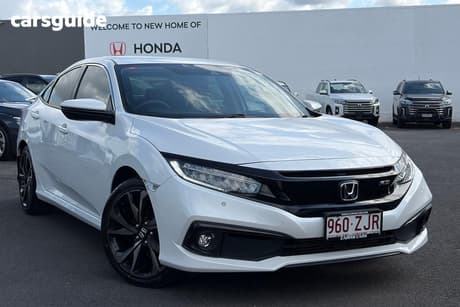 White 2019 Honda Civic Hatchback Rs