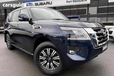 Blue 2022 Nissan Patrol Wagon Ti (4X4)