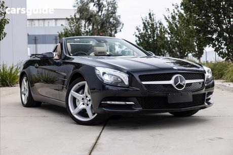Black 2013 Mercedes-Benz SL500 Convertible Be
