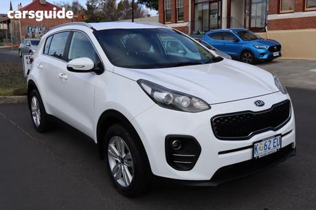 White 2017 Kia Sportage Wagon Si (Fwd)