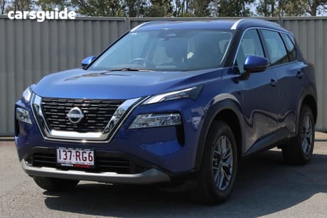 Blue 2024 Nissan X-Trail Wagon St (2Wd)