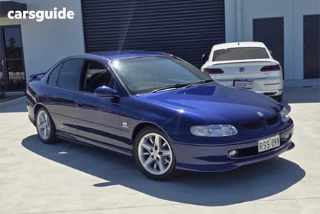 Blue 1999 Holden Commodore Sedan Ss
