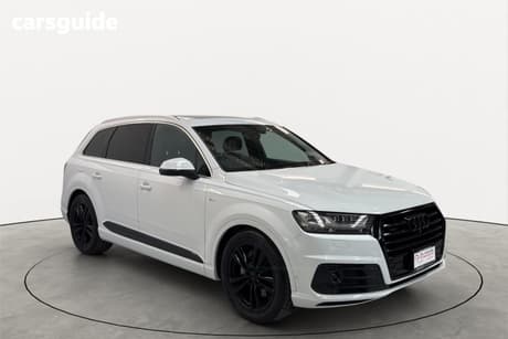 White 2016 Audi Q7 SUV 55TFSI QUATTRO S-LINE