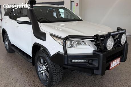 White 2018 Toyota Fortuner Wagon Gx