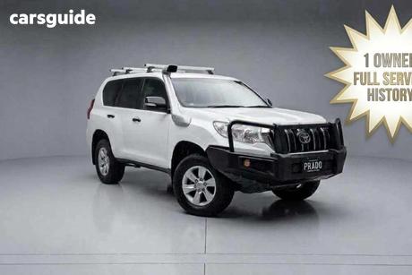 White 2022 Toyota Landcruiser Prado Wagon Gx