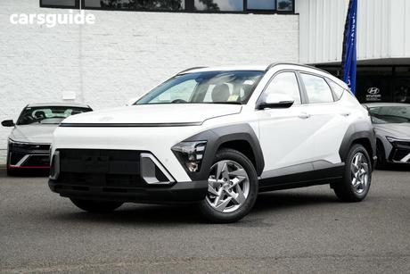 White 2026 Hyundai Kona Wagon
