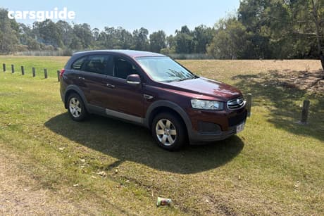 Red 2014 Holden Captiva Wagon 7 Ls (Fwd)