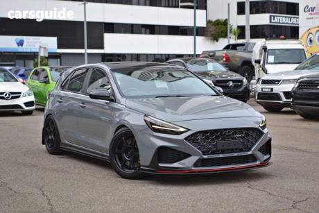 Grey 2022 Hyundai I30 Hatchback N Premium