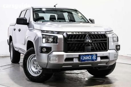 Silver 2025 Mitsubishi Triton Double Cab Pick Up Glx (4X4)