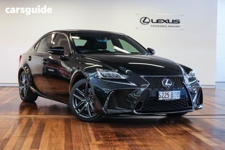 Black 2017 Lexus IS350 Sedan F Sport