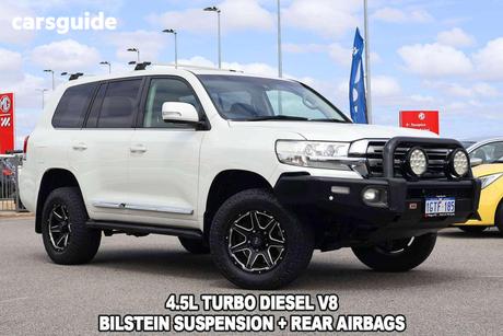 White 2016 Toyota Landcruiser Wagon Sahara (4X4)