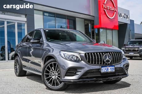 Grey 2018 Mercedes-Benz GLC250 Coupe 250