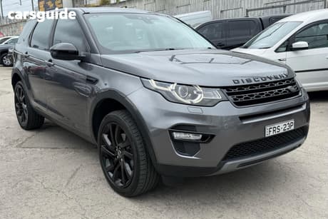 Grey 2018 Land Rover Discovery Sport Wagon Td4 (132Kw) Hse 5 Seat