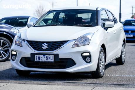 White 2022 Suzuki Baleno Hatchback Gl