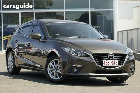 Brown 2015 Mazda 3 Hatchback Maxx