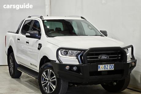 White 2022 Ford Ranger Double Cab Pick Up Wildtrak 3.2 (4X4)