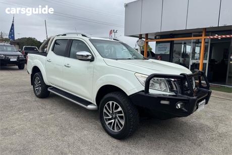 White 2017 Nissan Navara Dual Cab Utility St-X (4X4)