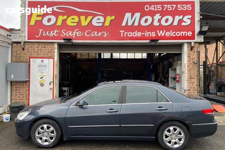 Grey 2003 Honda Accord Sedan V6-L