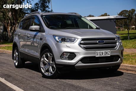 Silver 2018 Ford Escape Wagon Titanium (Awd) (5 Yr)