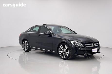 Black 2018 Mercedes-Benz C200 Sedan