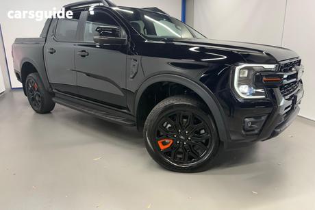 Black 2026 Ford Ranger Double Cab Pick Up Wildtrak 3.0 (4X4)