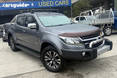 Grey 2017 Holden Colorado Crew Cab Pickup Ltz (4X4)