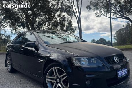 Black 2010 Holden Commodore Sedan Sv6