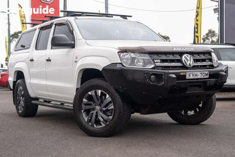 White 2021 Volkswagen Amarok Dual Cab Utility Tdi550 V6 Core 4Motion