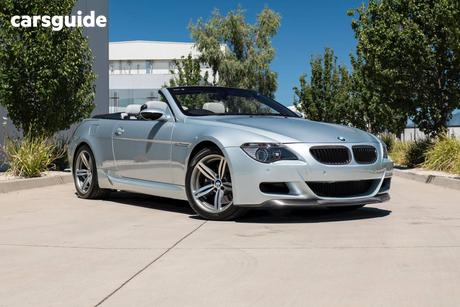 Silver 2006 BMW M6 Coupe