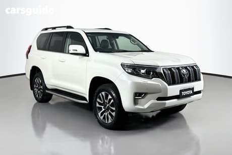 White 2022 Toyota Landcruiser Prado Wagon Gxl