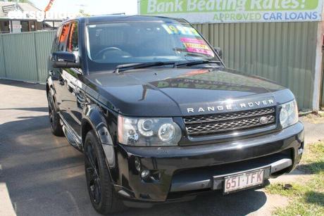 Black 2013 Land Rover Range Rover Sport Wagon 3.0 Sdv6