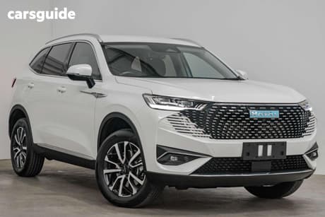 White 2024 GWM Haval H6 Wagon Lux Hybrid