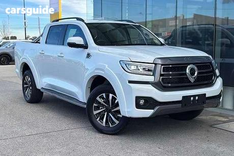 White 2026 GWM Cannon Dual Cab Utility Ultra (4X4)