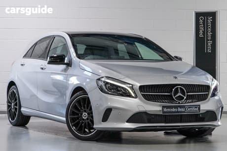 Silver 2018 Mercedes-Benz A180 Hatchback