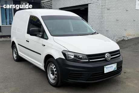 White 2019 Volkswagen Caddy Van Tsi220